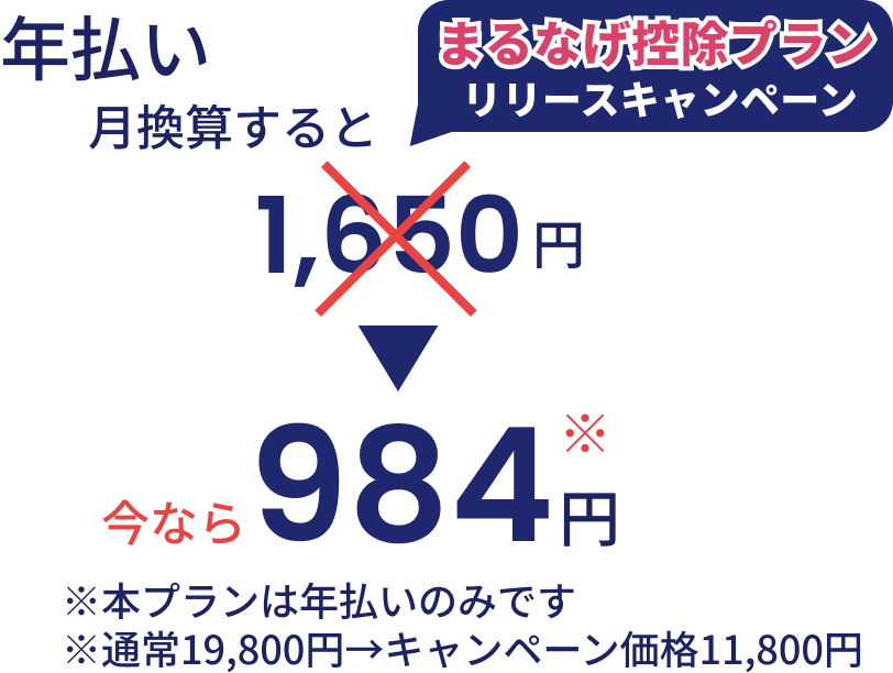 リリースキャンペーン価格
